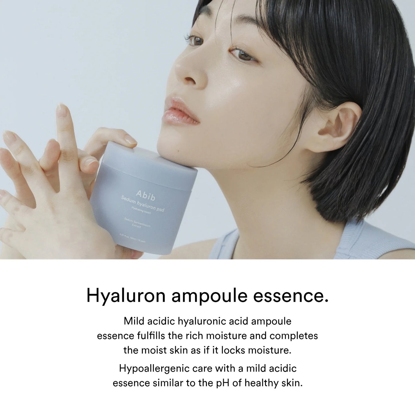 [Abib] Sedum hyaluron pad Hydrating touch - 165ml. 75 pads