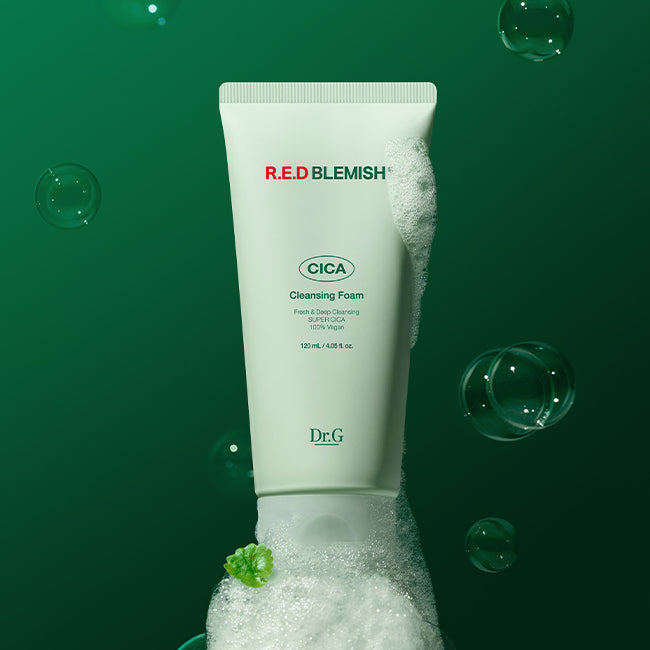 [Dr.G] Red Blemish Cica Cleansing Foam 120ml