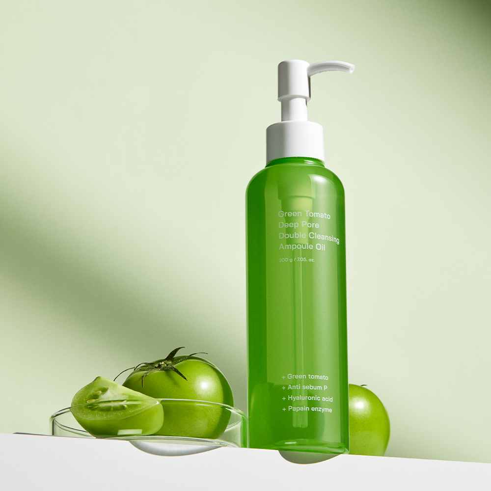 [SUNGBOON EDITOR] Green Tomato Deep Pore Double Cleansing Ampoule Oil 200g