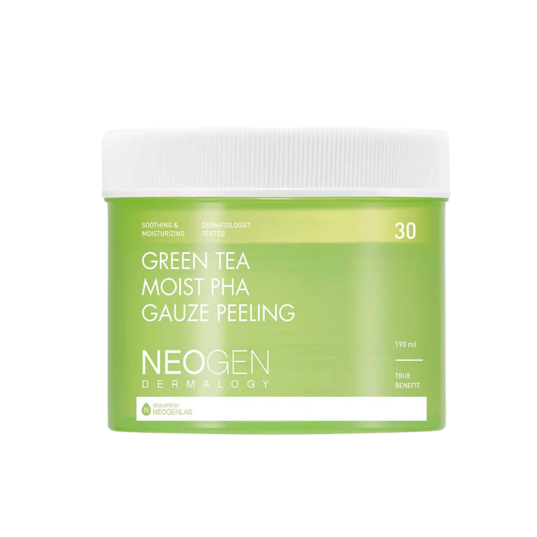 [NeoGen] Green tea moist PHA Gauze peeling 30Pad