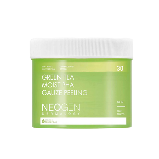 [NeoGen] Green tea moist PHA Gauze peeling 30Pad