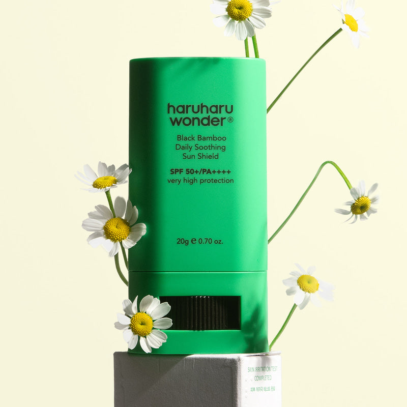 [haruharuwonder] Black Bamboo Daily Soothing Sun Shield  SPF50+ PA++++ 20g