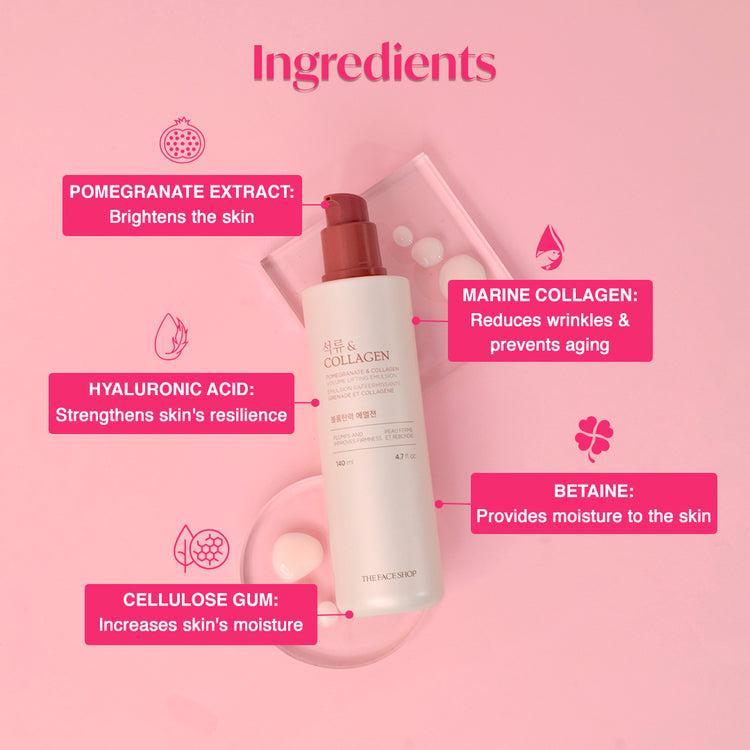 [Thefaceshop] POMEGRANATE AND COLLAGEN VOLUME LIFTING EMULSION 140ml