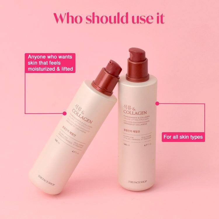 [Thefaceshop] POMEGRANATE AND COLLAGEN VOLUME LIFTING EMULSION 140ml