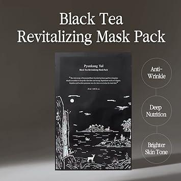 [PyunkangYul] Black Tea Revitalizing Mask Pack Set 25ml x 10 pcs