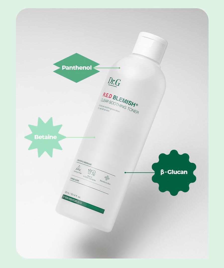 [Dr.G] Red Blemish Clear Soothing Toner 300ml