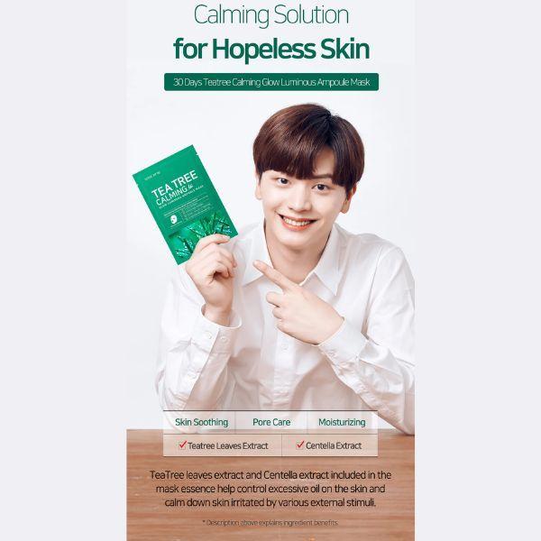 [SomeByMi] TEA TREE CALMING AMPOULE MASK X 10EA