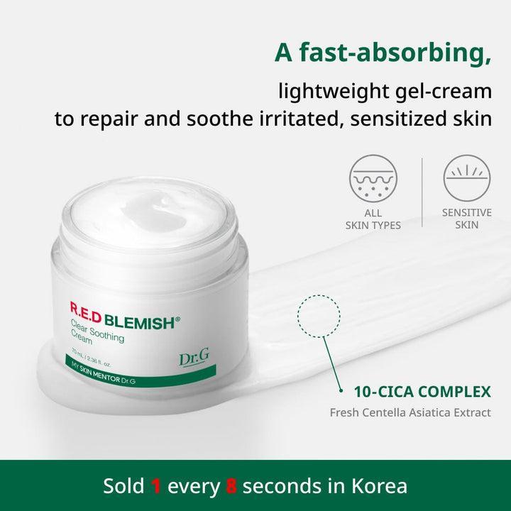 [Dr.G] Red Blemish Clear Soothing Cream 70ml