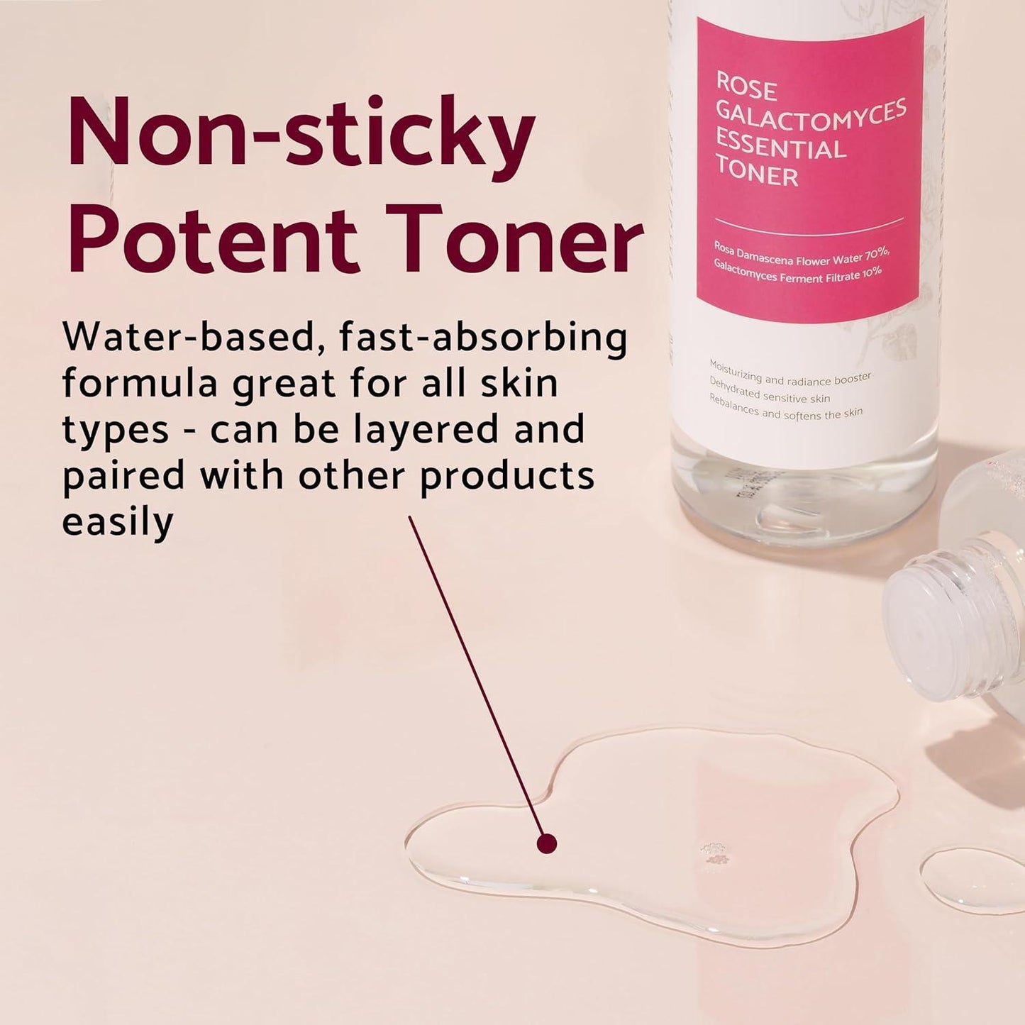 [iUNIK] Rose Galactomyces Essential Toner 200ml