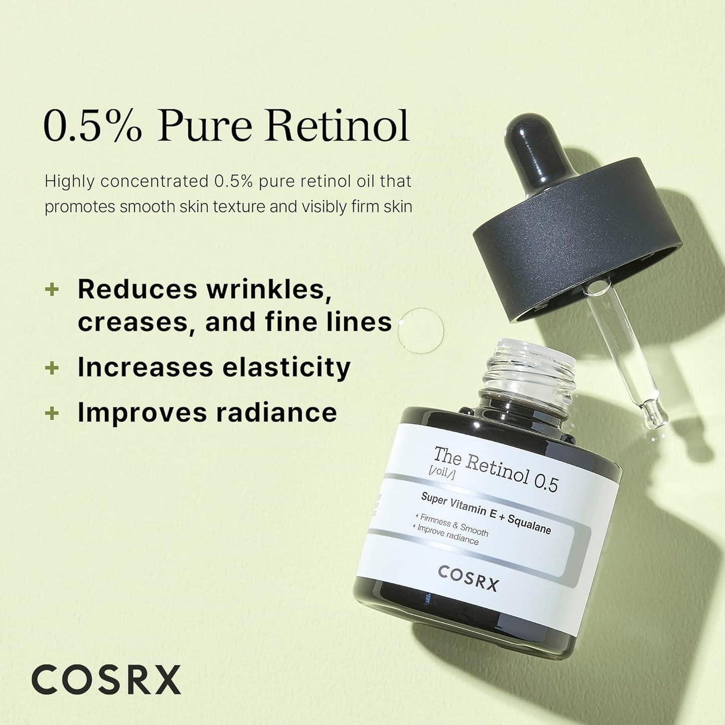 [Cosrx] The Retinol 0.5 Oil 20ml