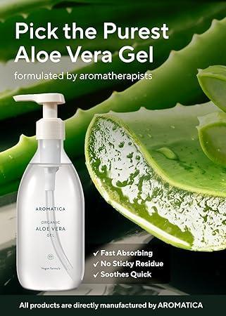 [Aromatica] Soothing Aloe Vera Gel 300ml