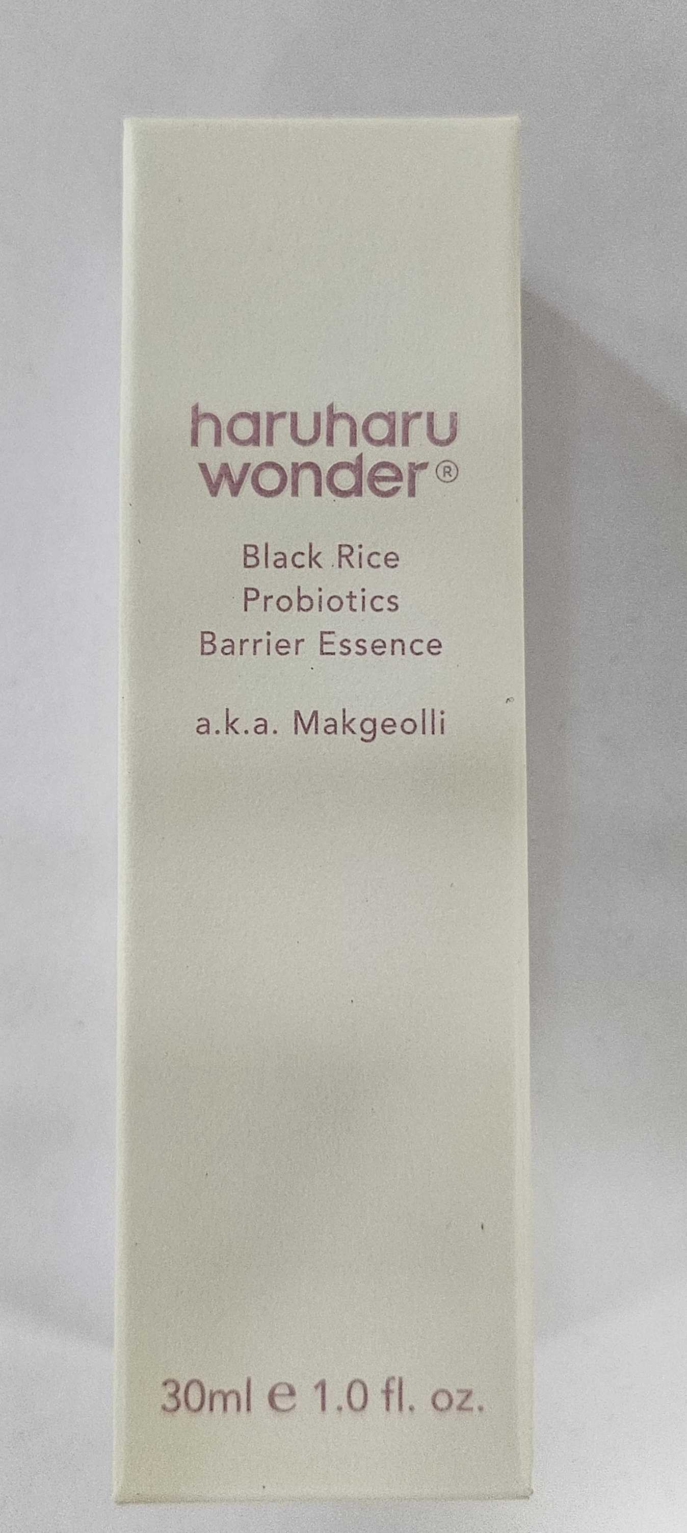 [Haruharuwonder] Black Rice Probiotics Barrier Essence 30ml_Official