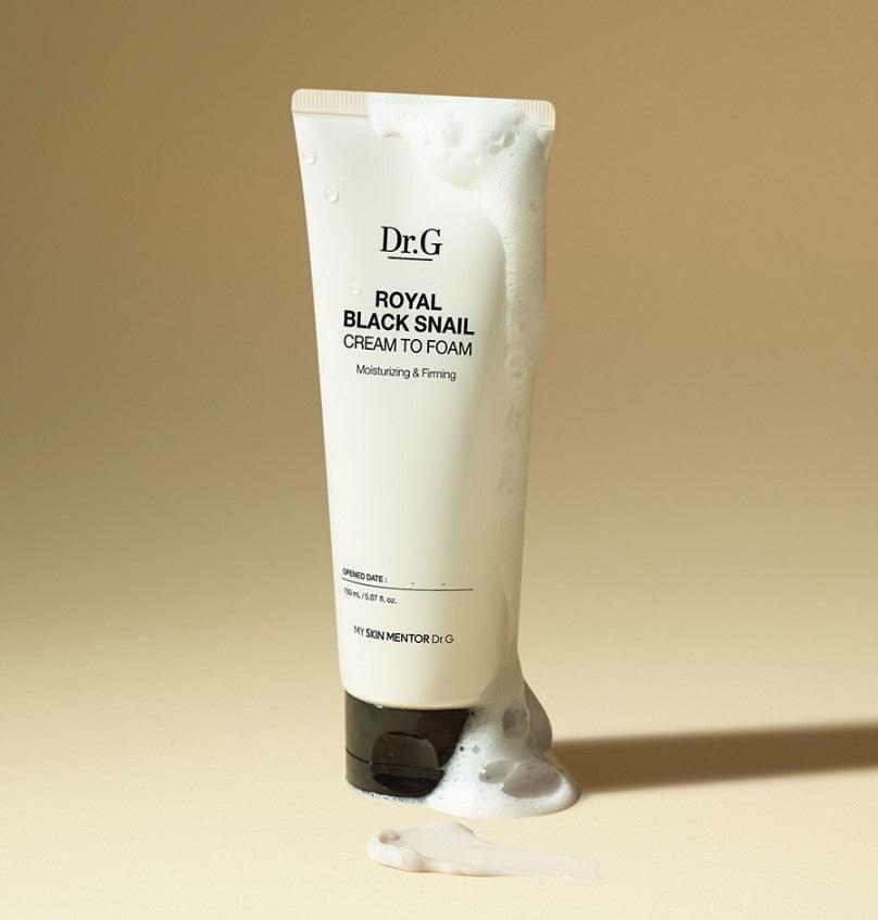 [Dr.G] Royal Black Snail Cream To Foam 150ml