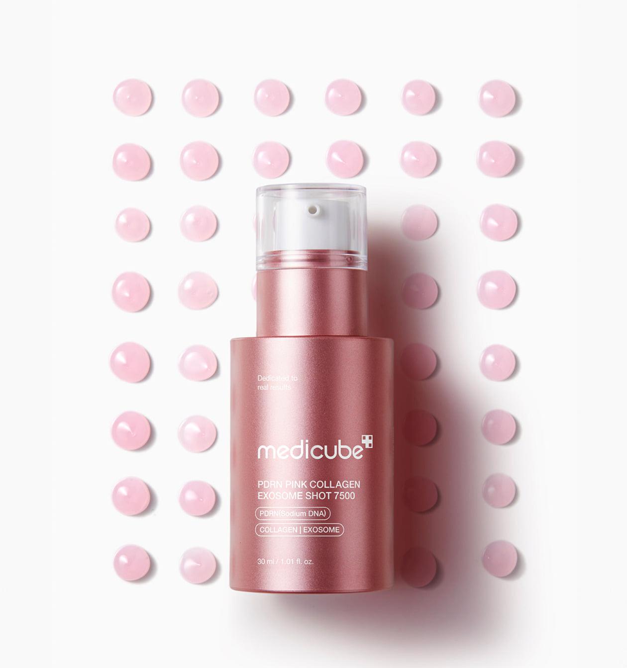 [Medicube] PDRN Pink Collagen exosome shot ampoule 7500 30ml