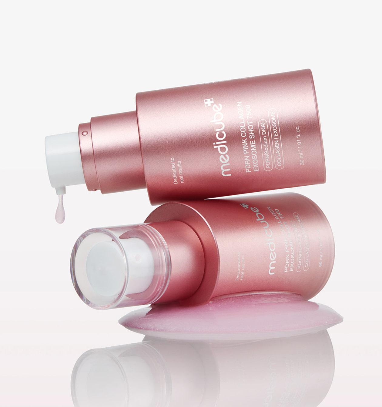 [Medicube] PDRN Pink Collagen exosome shot ampoule 7500 30ml