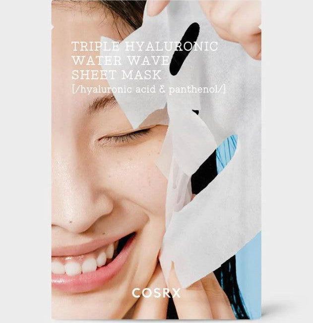 [Cosrx] HYDRIUM TRIPLE HYALURONIC WATER WAVE SHEET MASK 1ea 20g